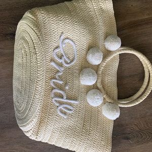 Boho bride bag